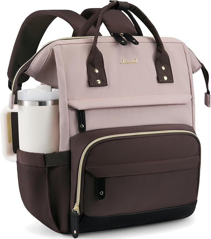 LOVEVOOK Laptop Backpack for Women, 15.6 Inch Work Business Backpacks Purse With Large Capacity
