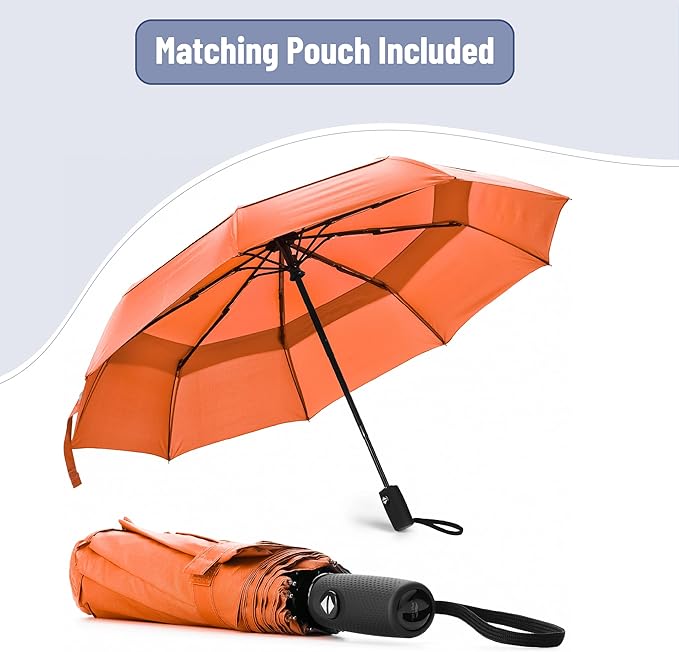 Mr. Pen- Windproof Travel Umbrella, Automatic Umbrellas for Rain, Compact