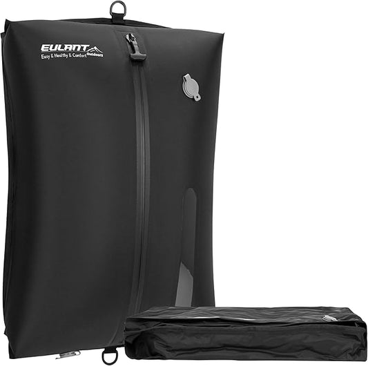 Reusable Vacuum Bags for Travel,Professional Waterproof IPX8 Vacuum Compression Bag for Suitcases Backpack,Space Saver Bags Packing Organizers for Clothing Packing(1 Pack,Black)