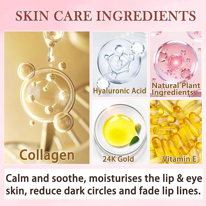 30 Pairs Lip Mask & Eye Mask,Under Eye Patches for Puffy Eyes,Moisturizing Lip Masks,Anti Wrinkle Patches for Lip,Bachelorette Party Favors,Bulk Gifts,Teacher Appreciation Gifts,Mothers Day Gifts