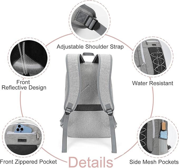MAXTOP Travel Backpack Laptop Back Pack College Bookbag Anti-theft Backpacks Water Resistant Work Business Backpacks