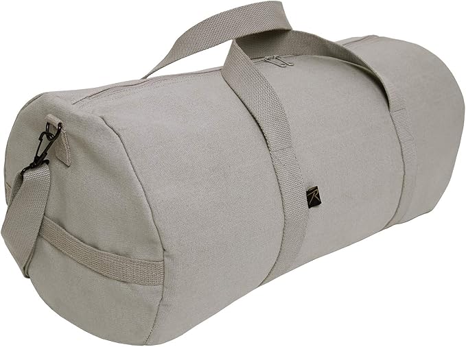 Rothco Heavy-Duty Canvas Shoulder Duffle Bag - Rugged Travel Gym Gear Equipment Bag