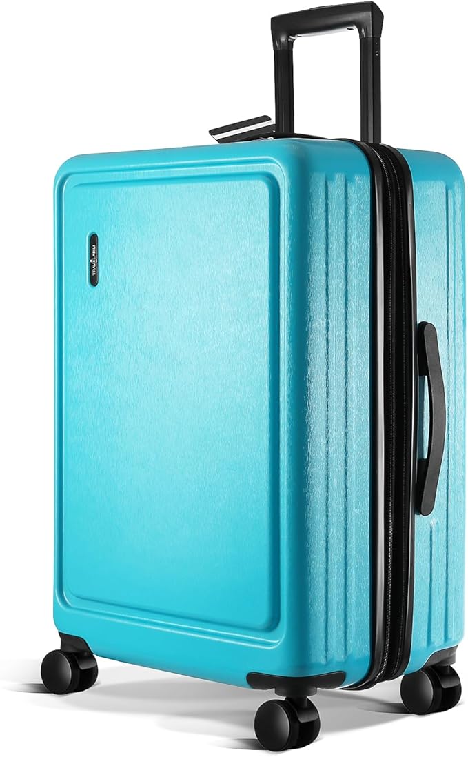 24 Inch Luggage with Spinner Wheels, Hard Shell Suitcase with TSA Locks for Luggage, Travel Large Suitcase, Expandable Hard Shell Suitcases, Teal