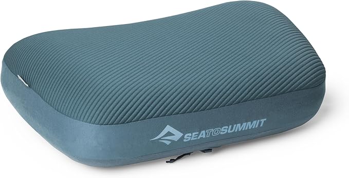 Sea to Summit Aeros Premium Inflatable Travel Pillow, Large, Mediterranean
