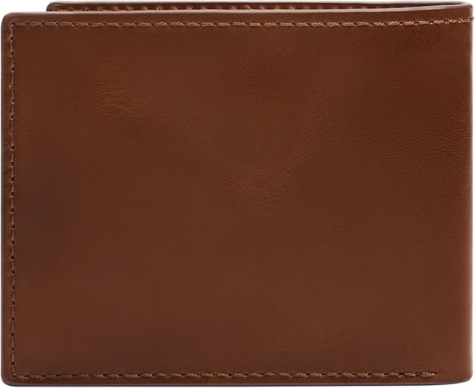 Fossil Men's Hayes Leather Bifold Wallet with Flip ID Window