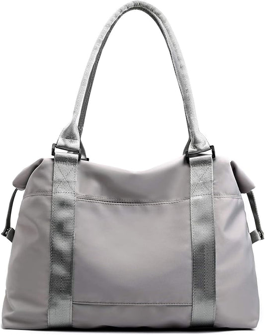 forestfish Duffle Tote Bag Weekender Bags For Women Travel With Trolley Sleeve | Travel, with Trolley Sleeve