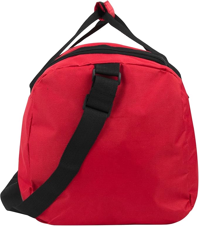 20 Inch, 40 Liter Duffel Bag for Men, Women Travel Weekender Overnight Carry-on Shoulder Duffel Tote Bag (Red)