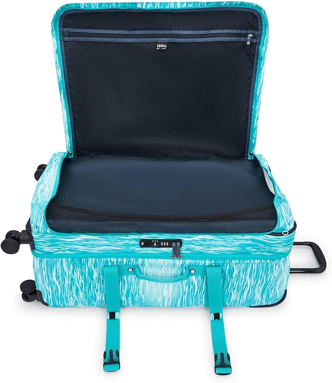 Kipling Women's Spontaneous Large 31-Inch Softside Spinner Wheel Luggage, Integrated TSA Accepted Lock