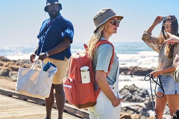 Stanley AeroLight Transit Bottle 16 oz | Locking Drink Through Lid | Leak Resistant Water Bottle or Coffee Travel Mug | Lightweight Insulated Stainless Steel | BPA-Free | Toast