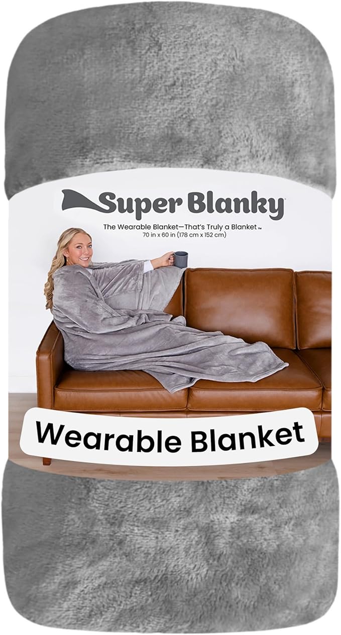 Wearable Blankets for Women, Adult Wearable Blanket Men, Mother's Day Gifts for Her, Wife Birthday Gift Ideas