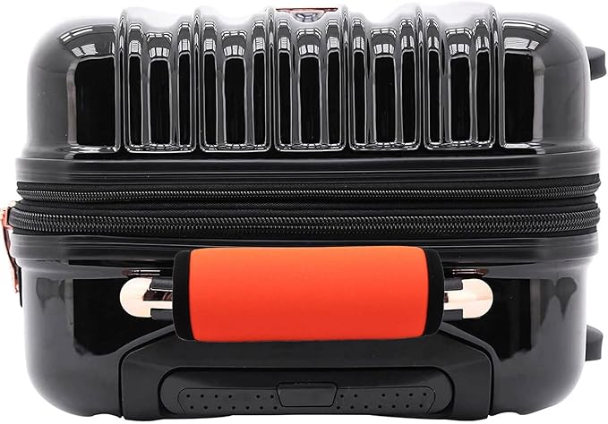 Luggage Tags for Suitcases-Neon Orange Luggage Handle wrap Luggage Identifiers for Suitcases Unique Luggage Accessories for Travel/Airplane