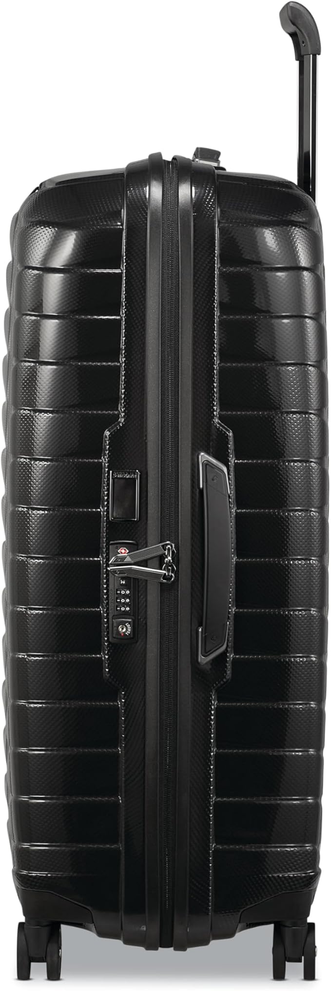 Samsonite Proxis Large Hardside Luggage with Dual Spinner Wheels - Innovative Roxkin™ Lightweight Shell With Ultimate Durability- Includes TSA Lock, Ergonomic Telescoping Handle - Black