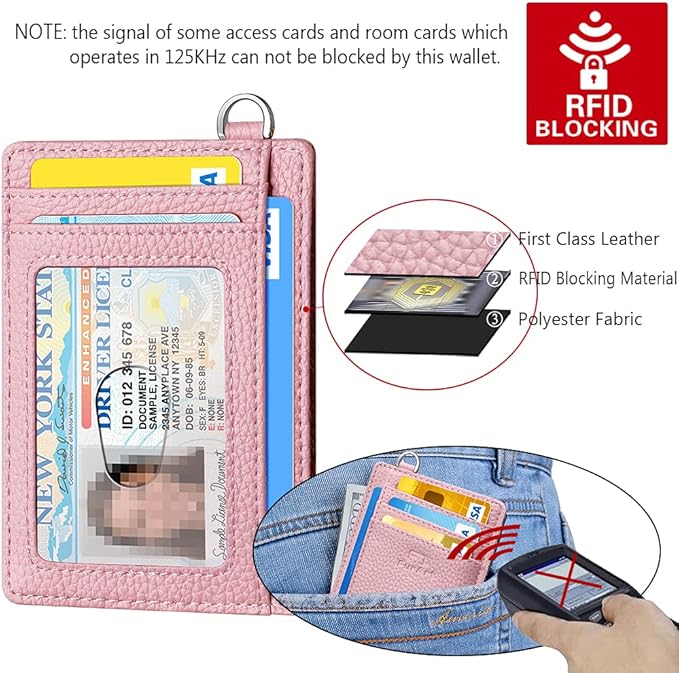 FurArt Slim Minimalist Wallet, Front Pocket Wallets, RFID Blocking, Credit Card Holder for Men