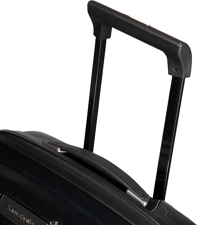 Samsonite Proxis Global Carry-On Hardside Luggage with Dual Spinner Wheels, Airline Approved - Innovative Roxkin™ Lightweight Shell With Ultimate Durability- TSA Lock, Telescopic Handle - Black