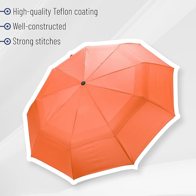 Mr. Pen- Windproof Travel Umbrella, Automatic Umbrellas for Rain, Compact