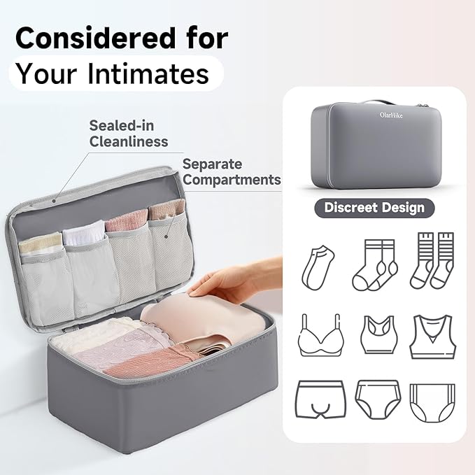 11 Set / 9 Set Packing Cubes for Travel,Gifts for Women Mom Kids,TSA Approved Bags for Makeup, Cosmetic, Toiletry, Organizers for Suitcase Carry On, Cruise Essentials Airplane Accessories, Grey