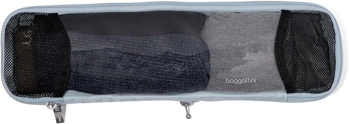 Baggallini Long Compression Cube - Lightweight Travel Accessory Compression Packing Cube for Travel