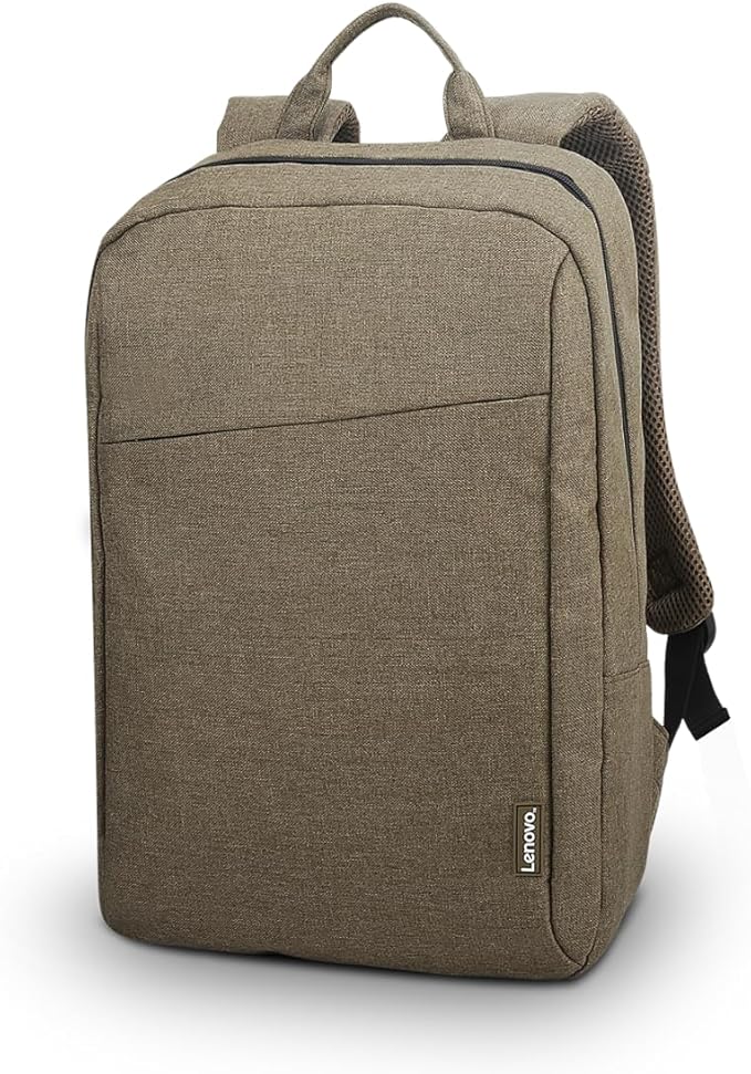 Lenovo B210 15.6-Inch Laptop Backpack, Camo Green – Water-Repellent Computer Bag for Men & Women, Lightweight Travel Backpack with Padded Laptop Sleeve, Durable Casual Daypack
