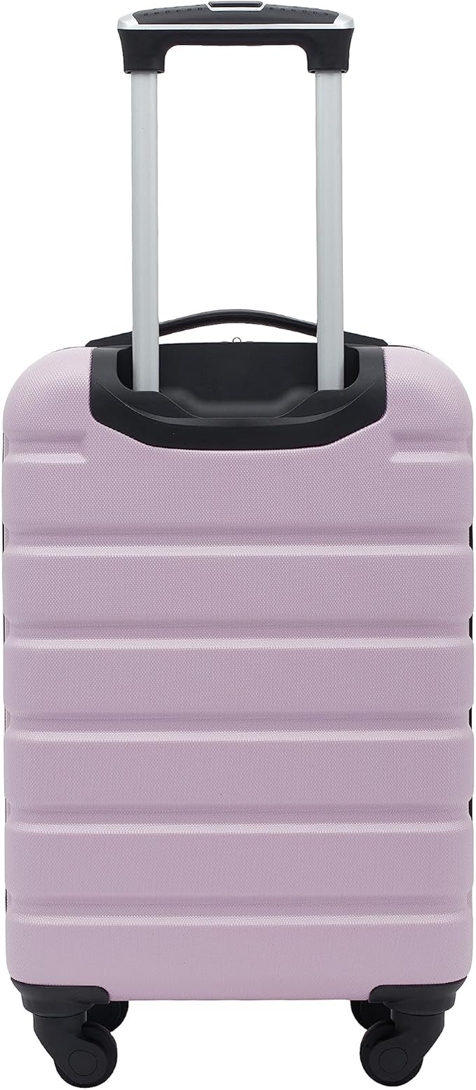 Wrangler 22" Hardside Spinner Carry-On Luggage, Lilac