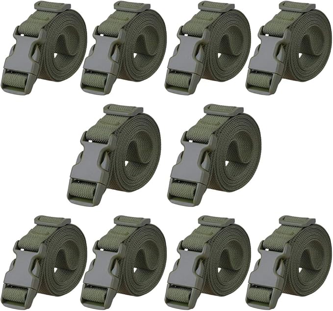MAGARROW 78" x 1" Strap Buckle Packing Straps Adjustable 1-Inch Belt