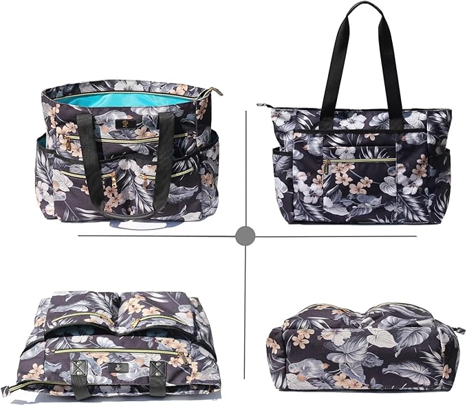 Weekender Bag Carry On Bag Overnight Tote Travel Duffle with 13 Pockets for Travel,Work，Gym,Beach,Teacher,Nurse