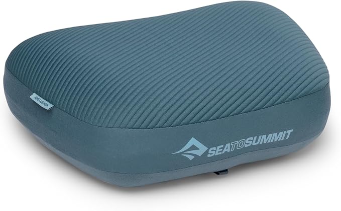 Sea to Summit Aeros Premium Inflatable Travel Pillow, Regular, Mediterranean