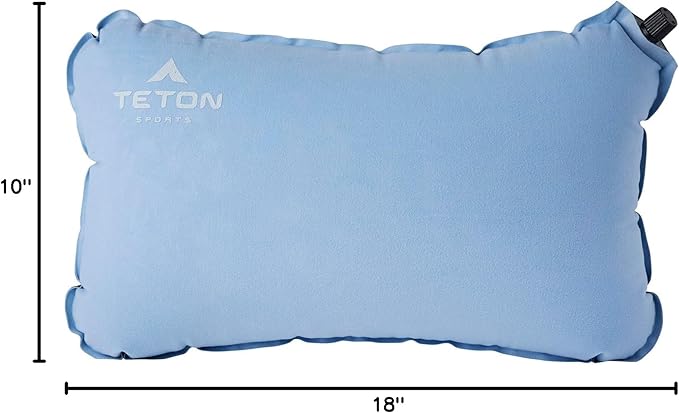 TETON Sports Camp Pillow; Great for Travel, Camping and Backpacking; Washable, Color