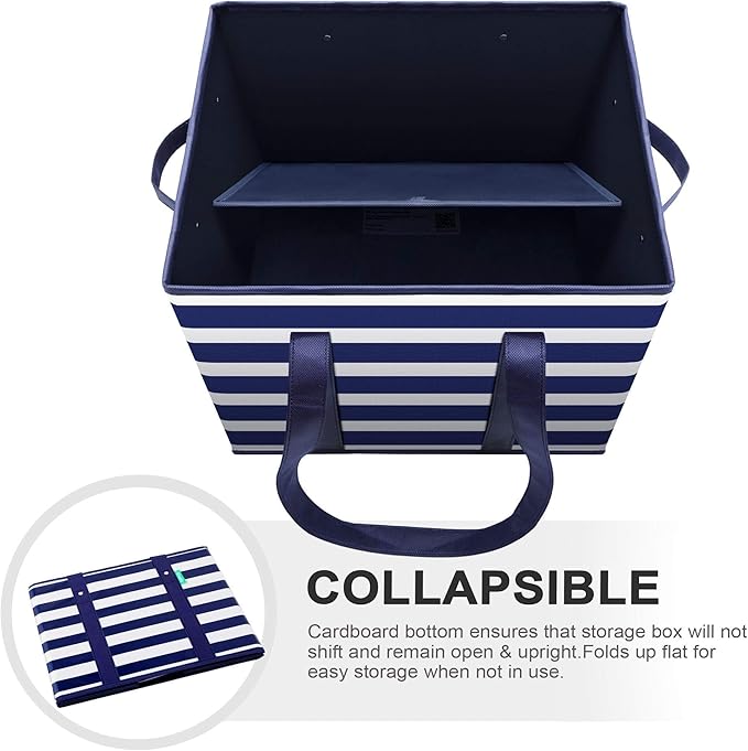 WISELIFE 4 Pack Reusable Grocery Bags Large Water Resistant Grocery Collapsible Heavy Duty Tote Bags for Shopping Picnic