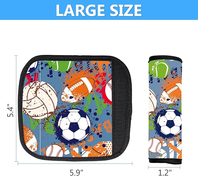 Luggage Handle Wrap 3Pcs Suitcase Identifier - Bogg Bag Strap Wrap Cover, Easy Identification Bright Neoprene Marker Sleeve Grips Comfort Travel Accessories for Airport (Y30)