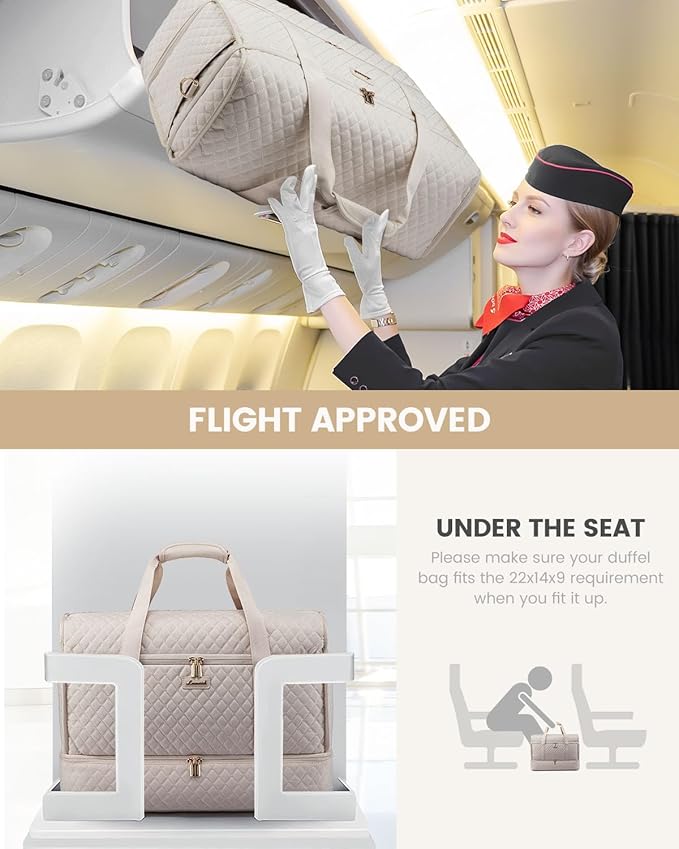 LOVEVOOK Large Travel Duffle Bag, Weekender Bags for Women With Shoe Compartment, Overnight Hospital Bag For Women Labor Delivery, Carry on Bag Personal Item Travel Bag, Yoga Gym Duffel Bag