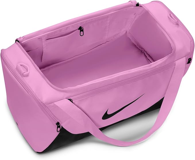 Nike Brasilia Duffel (Small), Light Magenta/Black/Black, MISC