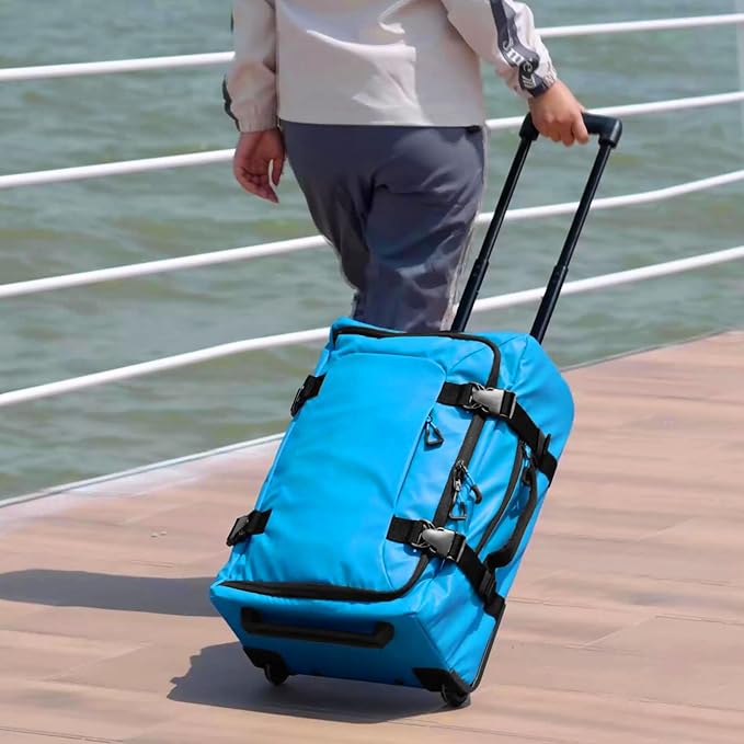 Traveler's Choice Softside Upright Wheeled Duffel Bag