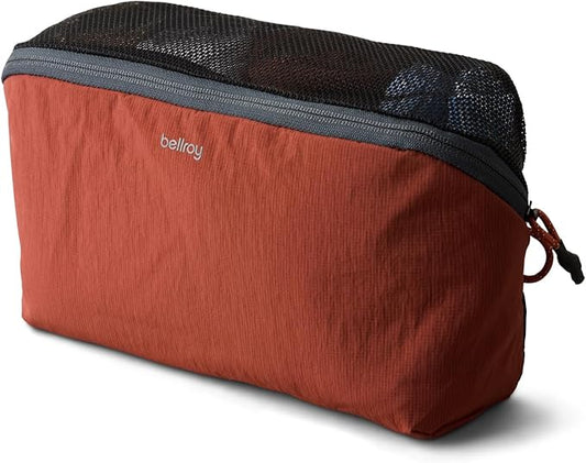 Bellroy Packing Cube 4L (Organizer Packing Pouch with Internal Zip Pocket and Durable, Lightweight Design) - Clay