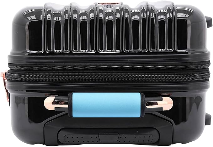 Neoprene Luggage Handle Wrap Fluorescent Colors Luggage Identifiers/Tags/Marker (Babyblue)