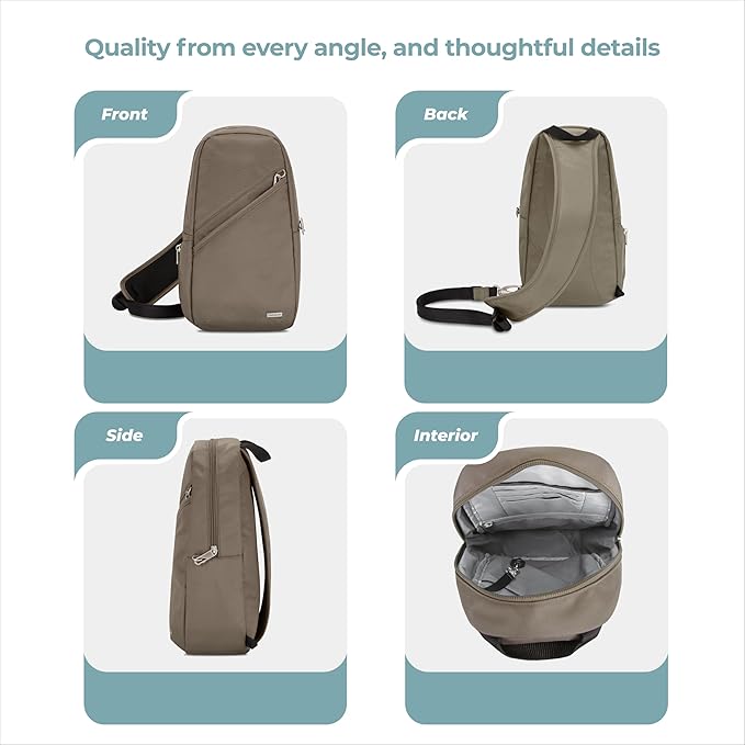 Travelon Anti-Theft Classic Sling Bag