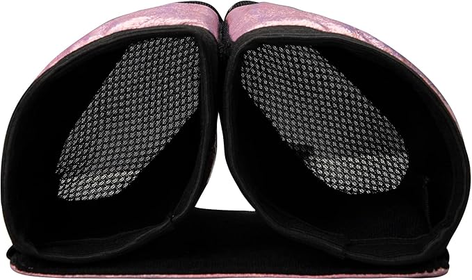 riemot Luggage Travel Cup Holder Free Hand Drink Carrier - Hold Two Coffee Mugs - Fits Roll on Suitcase Handles - Gifts for Flight Attendants Travelers Accessories Glitter Pink