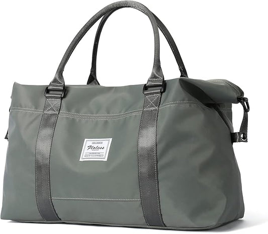 Small Gym Duffel Bag, Travel Weekender Bags for Women, Overnight Gym Carry On Tote Bag with Wet Pocket, Hospital Mom Bag for Labor and Delivery - Green