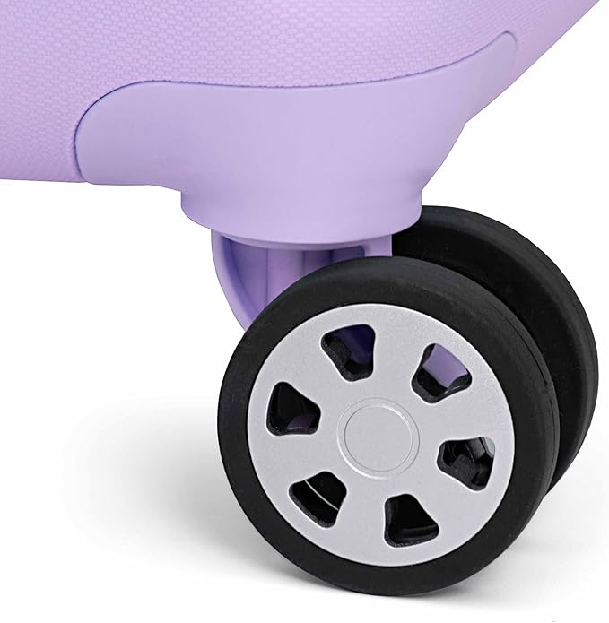 Traveler's Choice Pagosa Hardshell Expandable Luggage with Spinner Wheels, Lavender, 30-Inch Large