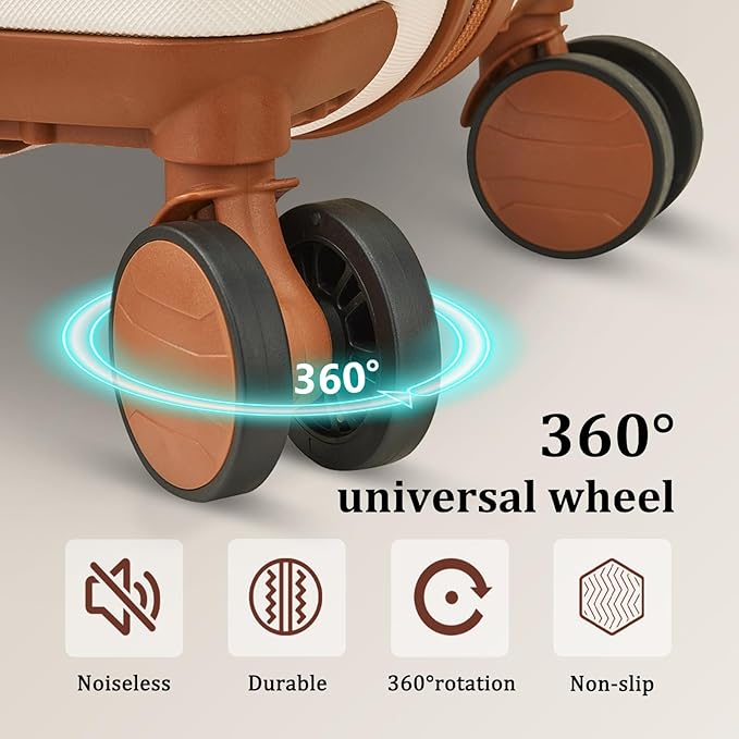 imiomo Carry on Luggage 22x14x9 Airline Approved, Hardside 20 Inch Carry-on Suitcases with Spinner Wheels and TSA Lock