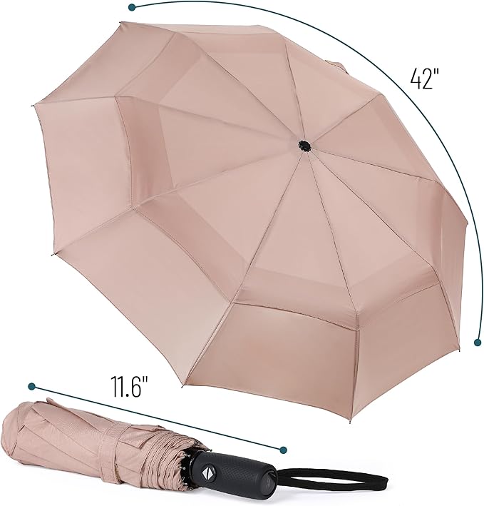 Mr. Pen- Windproof Travel Umbrella, Automatic Umbrellas for Rain, Compact
