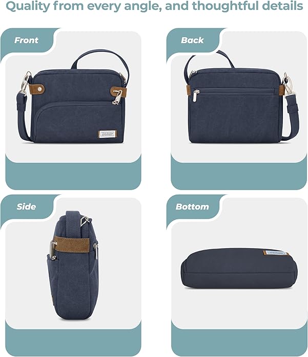 Travelon Anti-Theft Heritage Small Crossbody Bag
