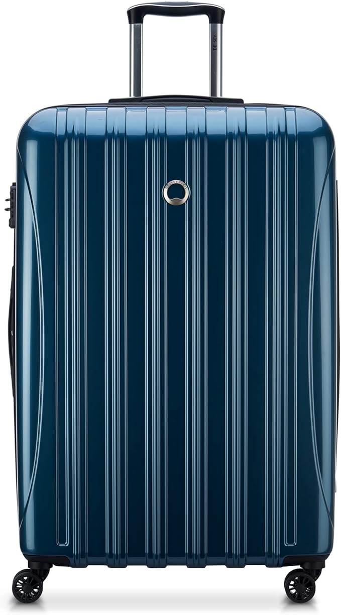 DELSEY PARIS Helium Aero Hardside Expandable Luggage with Spinner Wheels, Teal, 2-Piece Set (21/28)