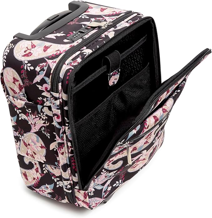 Softside Underseat Rolling Work Bag, Botanical Paisley