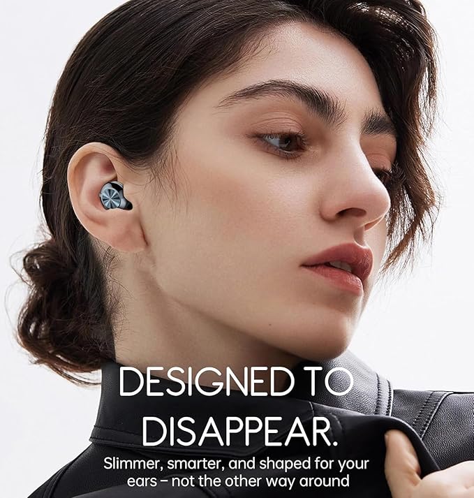 Adjustable Ear Plugs, 3-Mode Reusable Noise Canceling Earplugs with 14-35 dB SNR Reduction, Flexible Silicone for Ultimate Focus, Travel, Sleep, Concerts & Social Events (Ink)