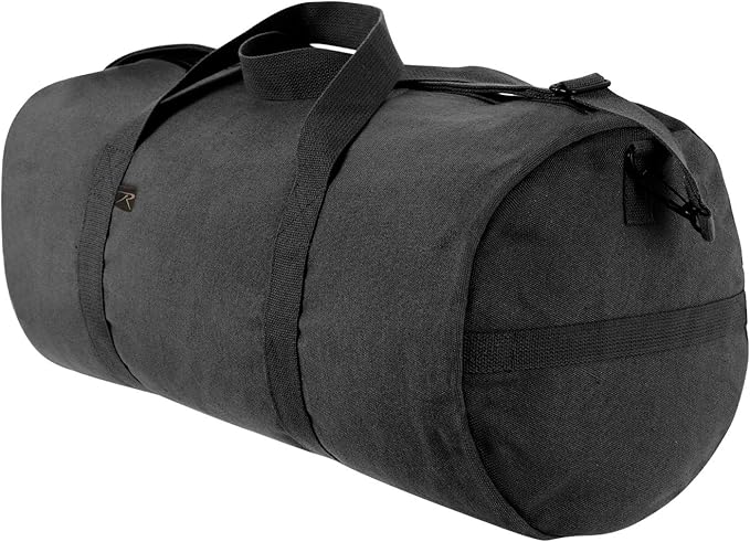 Rothco Heavy-Duty Canvas Shoulder Duffle Bag - Rugged Travel Gym Gear Equipment Bag