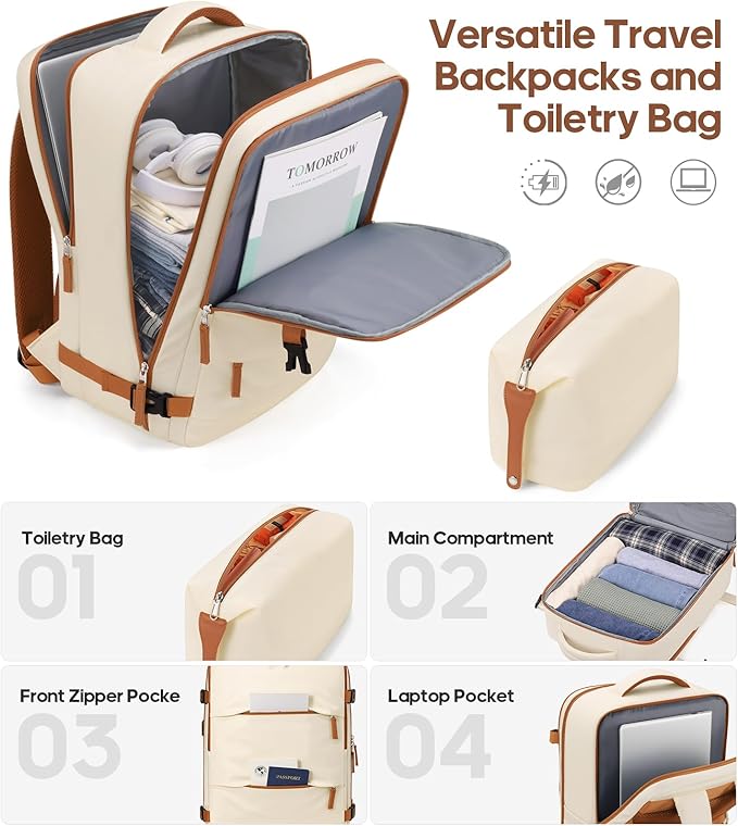 3 Piece Luggage Set 20 Inch Carry On Suitcase with Spinner Wheels, PC Hard Shell TSA Lock, Expandable & Fully Lined Interior, Airline Approved