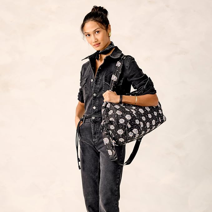 Vera Bradley Women's Miramar Weekender Travel Bag - Premium Cotton