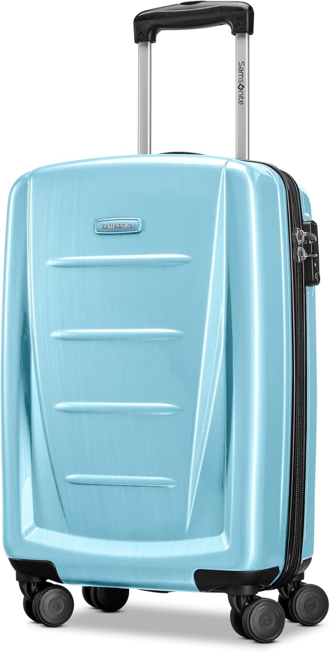 Samsonite Winfield 2 Hardside Luggage with Spinner Wheels, Ice Blue, Carry-On 20-Inch