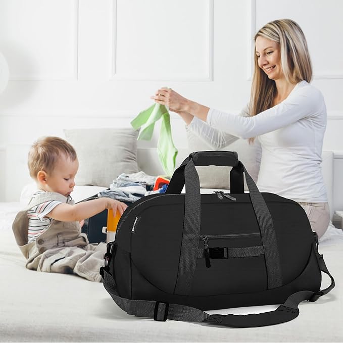 Stumdo Kids Overnighter Duffel Bags for kids, Carry-On Size & Ideal for School Practice or Overnight Travel Weekender Tote for Travel Gym Sport bag for Boys & Girls (11-hei)