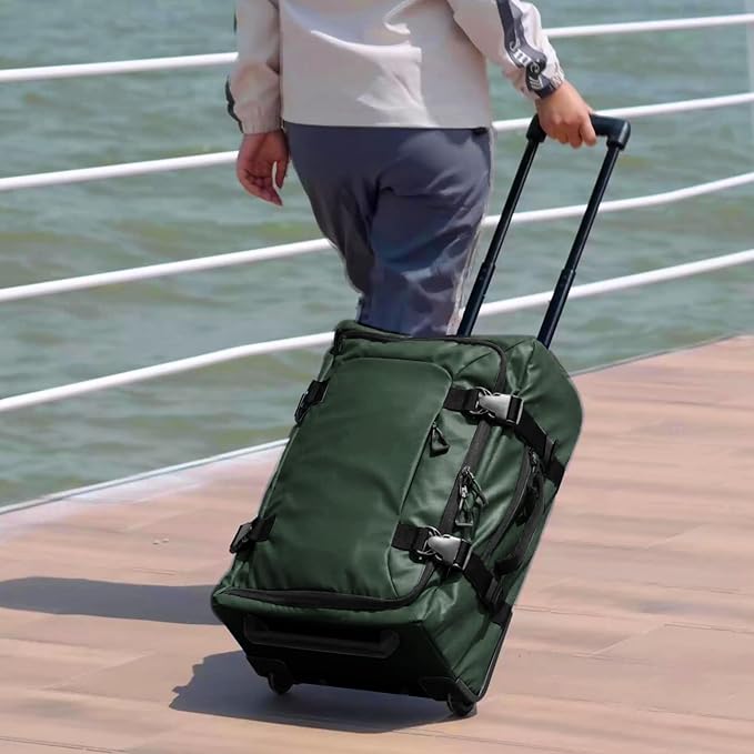 Traveler's Choice Softside Upright Wheeled Duffel Bag